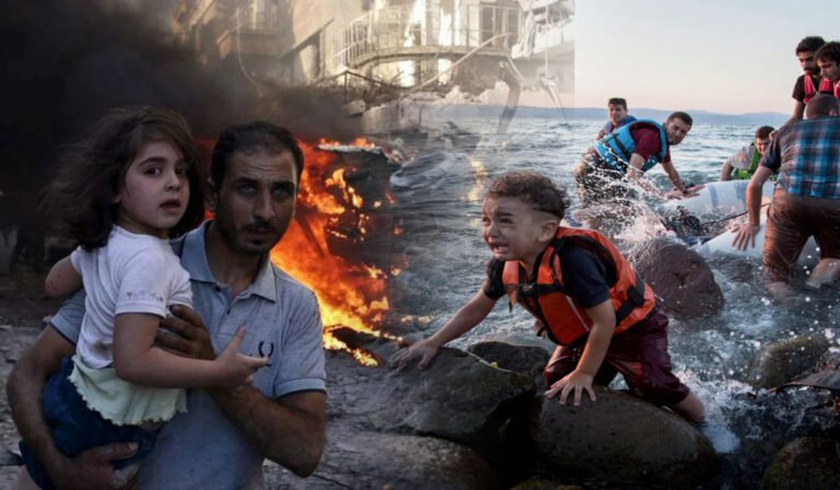 Fleeing from wars