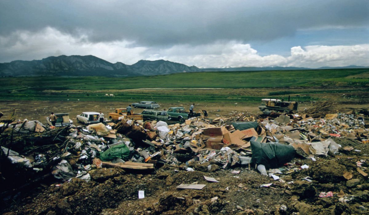 the earth is one big rubbish dump