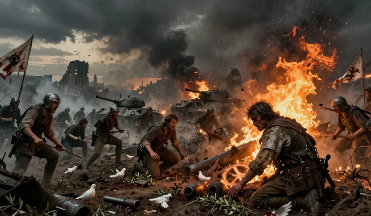 is man incapable of peace