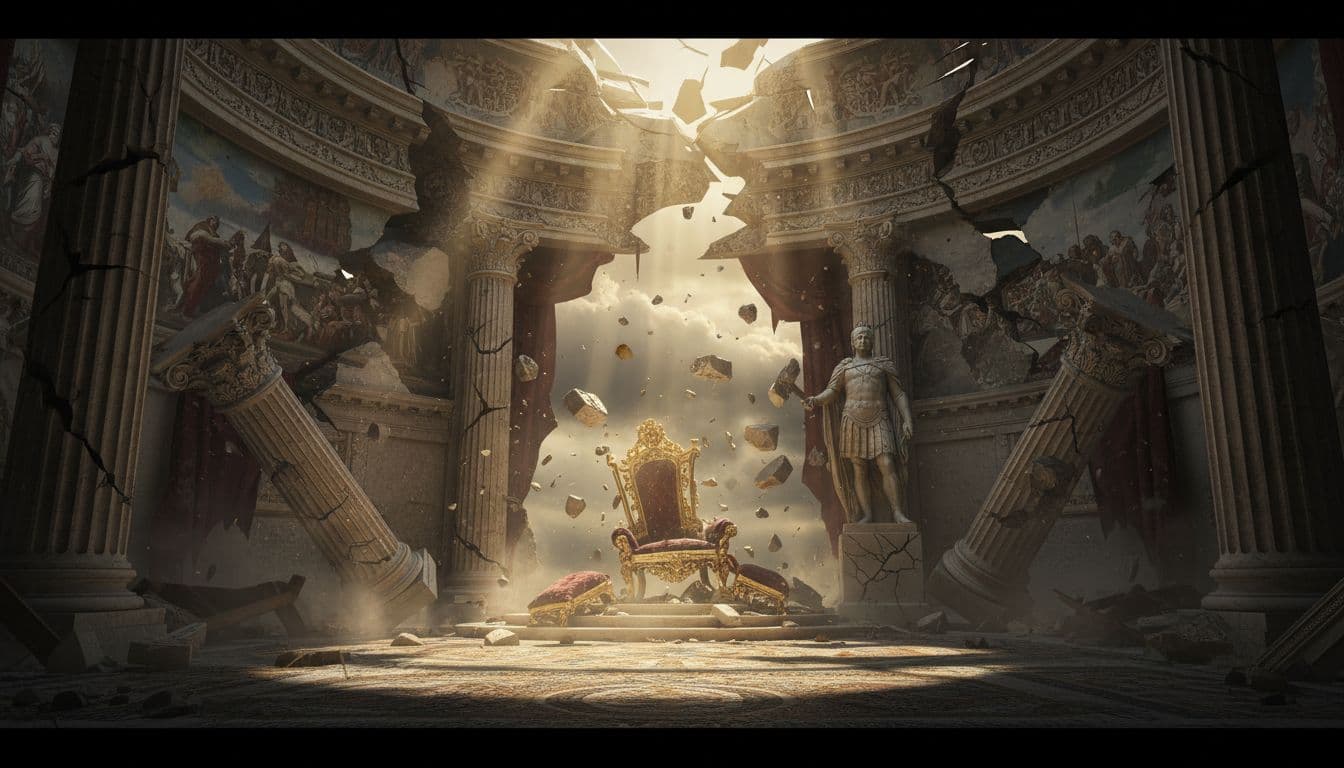 Mans rule about to collapse