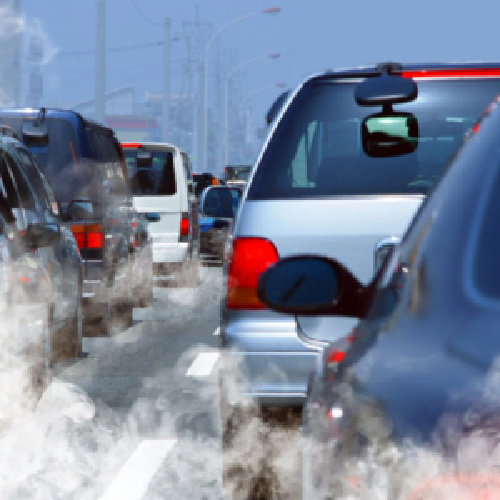 air pollution.