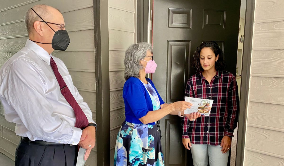 Door to door ministry